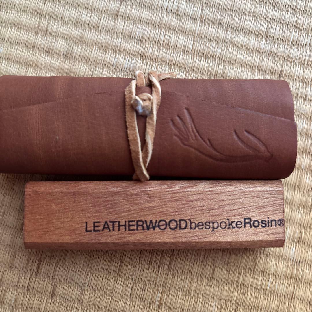 松脂ベスポークLEATHERWOOD bespoke Rosin サプル