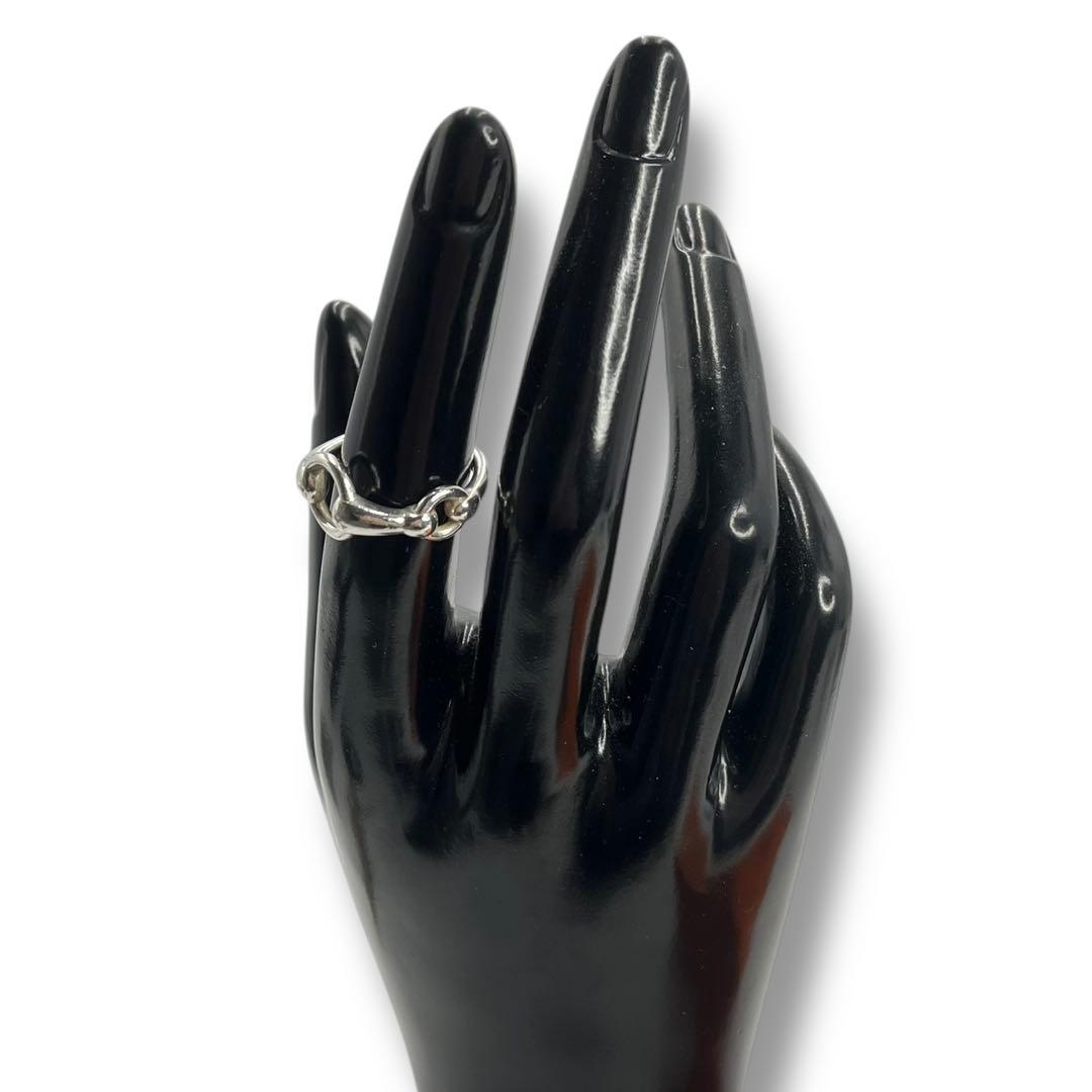 美品 HERMES エルメス ホースビット リング シルバー925 12号 希少