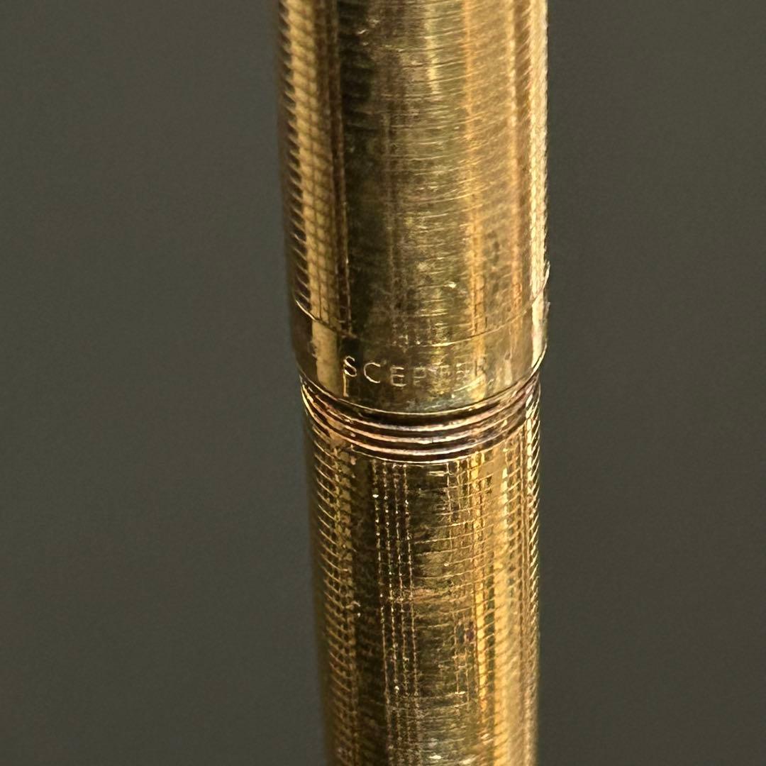 23K ぺんてる セプター シャープペンシル ゴールド 金色 10μ 廃番 廃盤