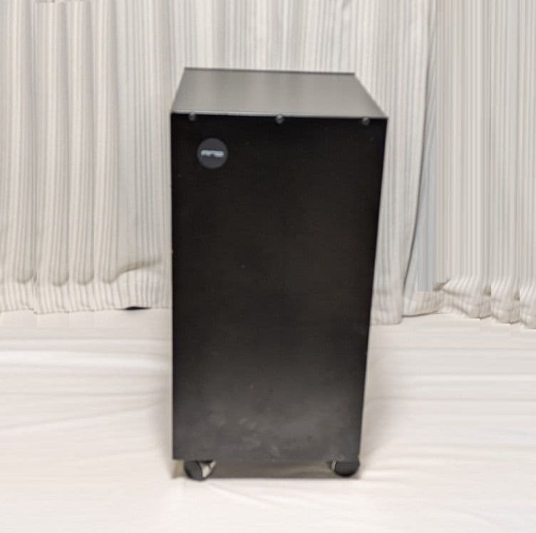 スタジオラック　キャスター付き　16U黒