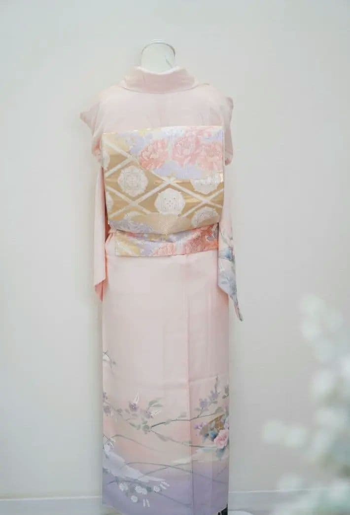 訪問着 フルセット 袋帯 帯揚げ帯締めセット 卒業式 入学式 結婚式