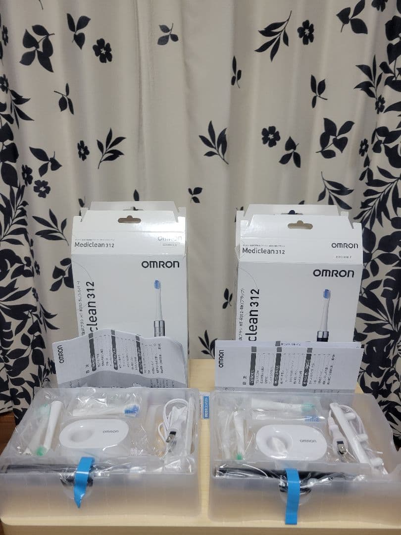 【新品・未使用】オムロン 電動歯ブラシ 2セット OMRON【お得♪】