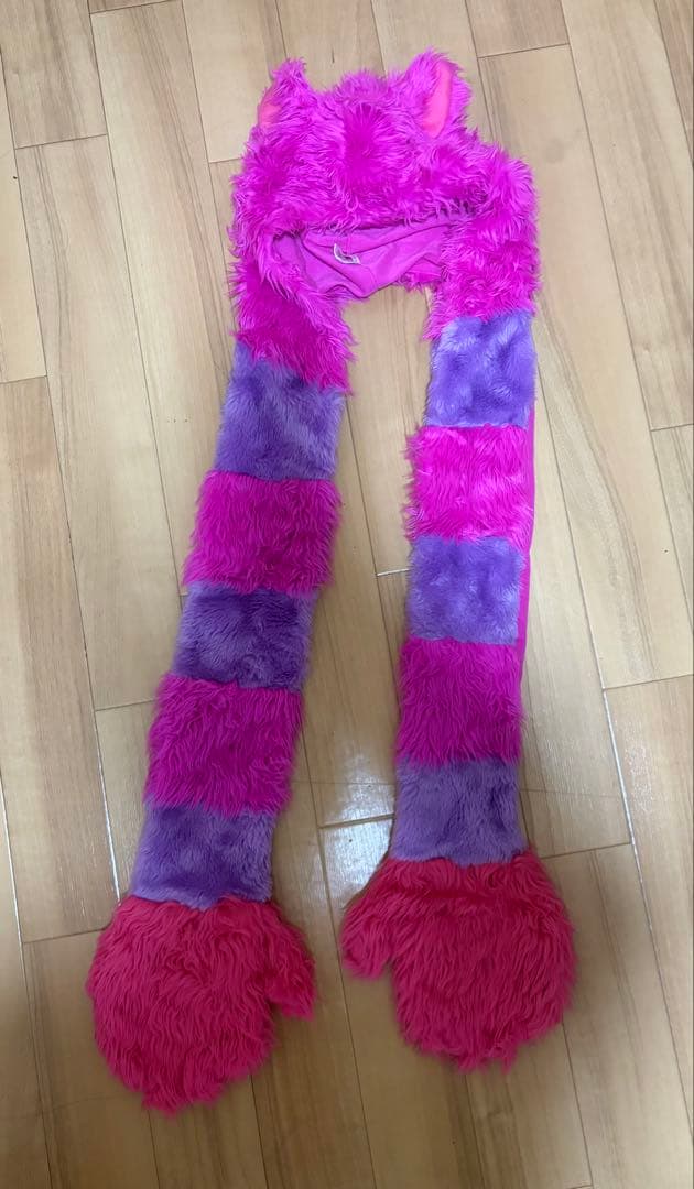 チェシャ猫　ファンキャップマフラー