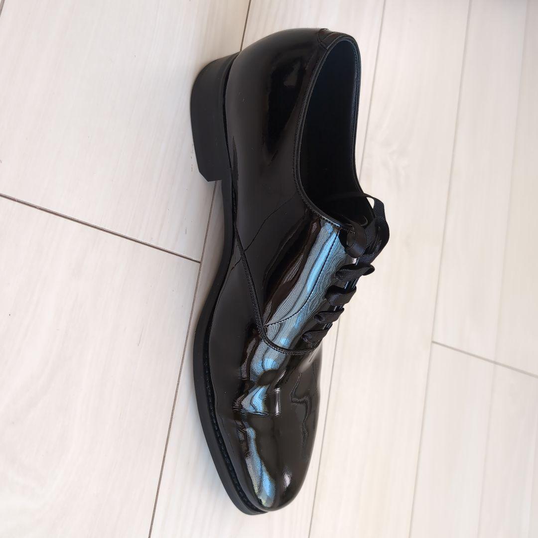 THE TREAT DRESSING エナメルシューズ ブラック サイズ8