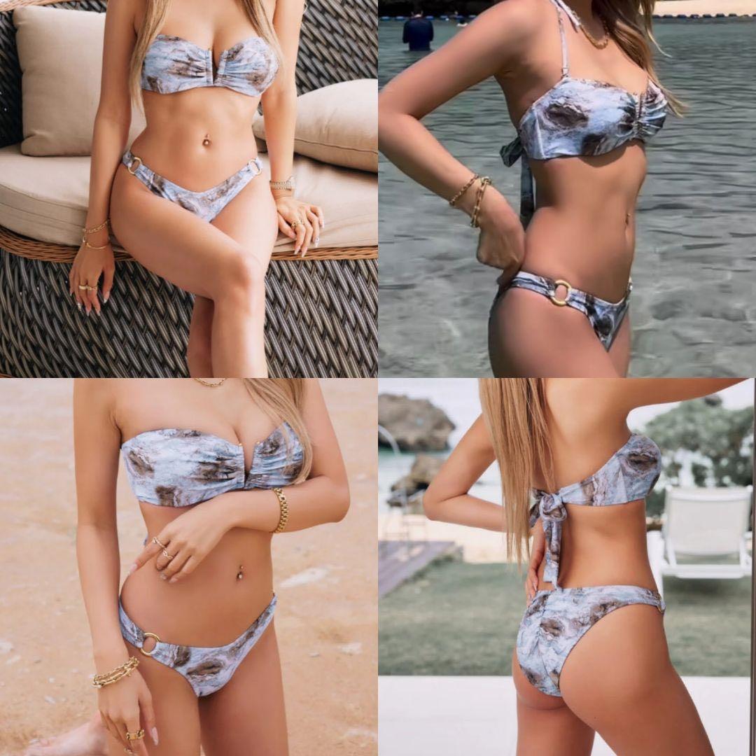alency 大理石　ビキニ　水着　新品未使用
