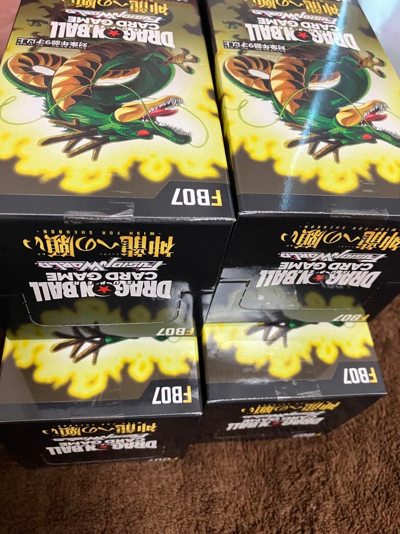 ドラゴンボール フュージョンワールド FB07 神龍への願い 4BOX 未開封