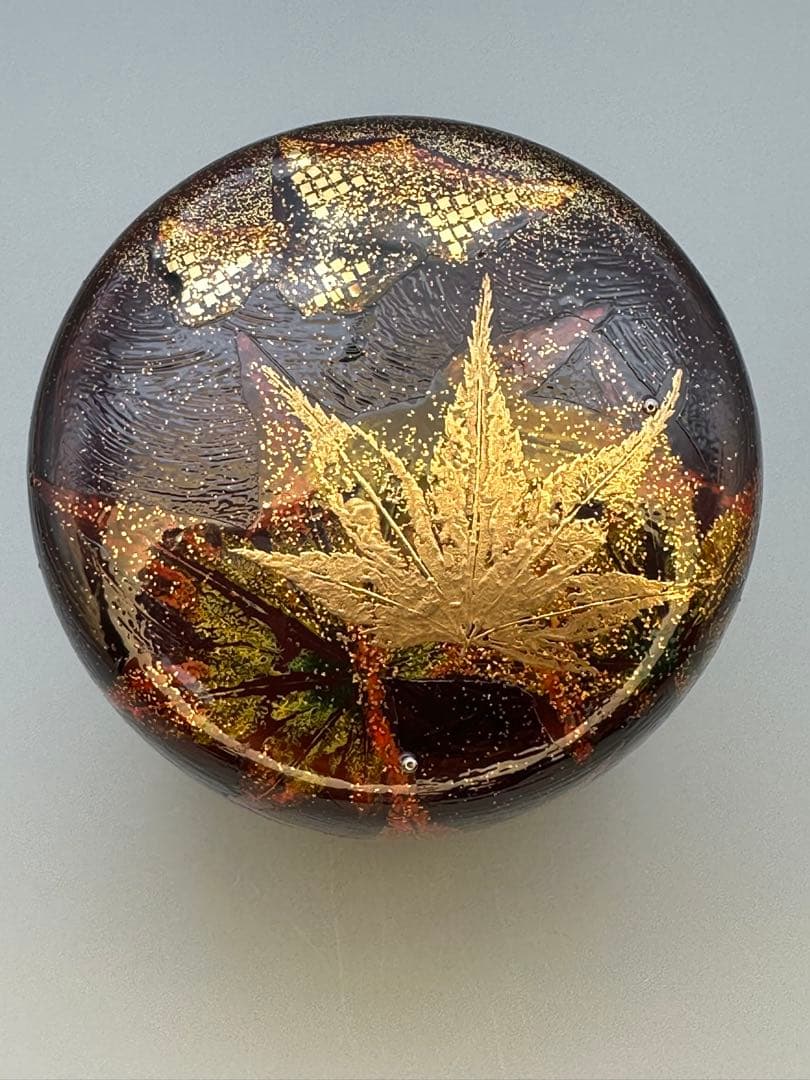 茶道具 棗 井筒鳳斎 龍田川蒔絵