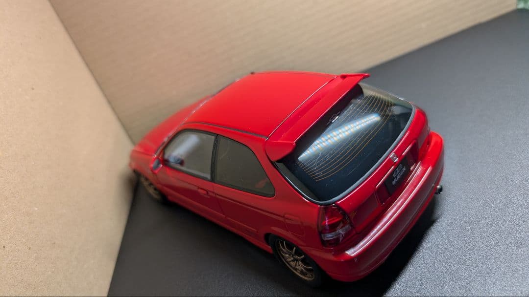 モーターヘリックス 1/18 シビックタイプR　EK9