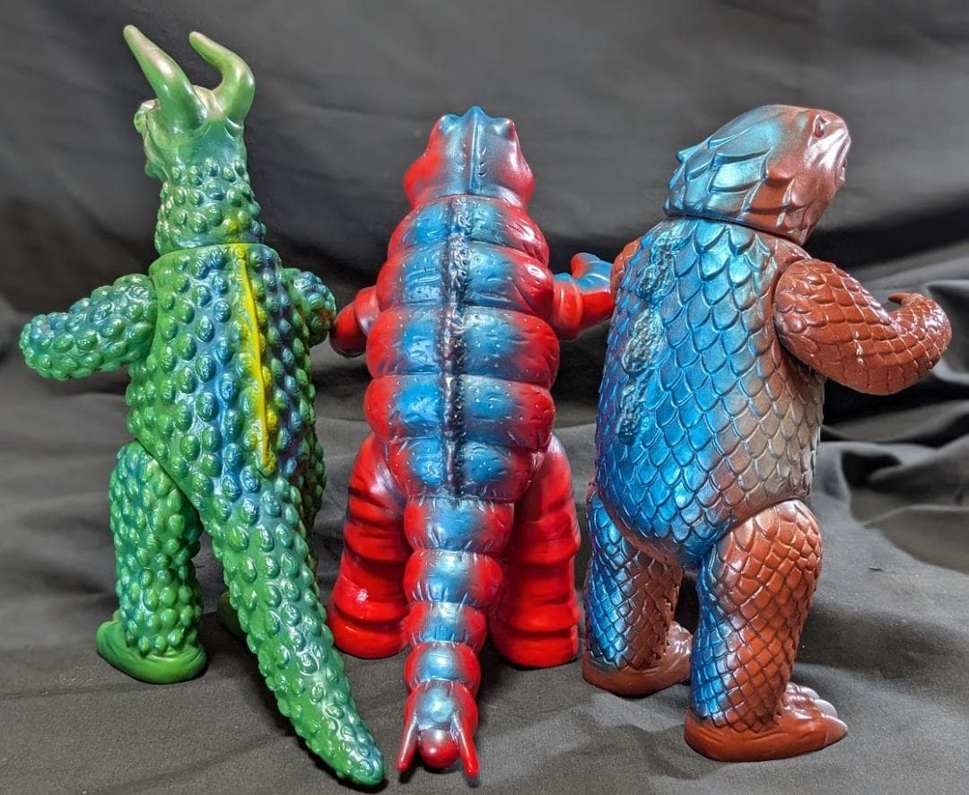 サソギラス＆モグネス＆ジギラ「マグマ大使」怪獣（ブルマァク復刻