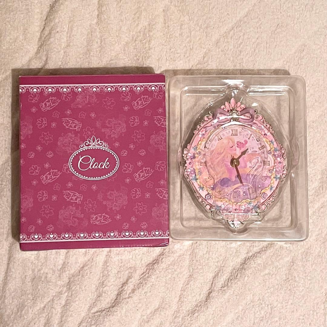 ディズニーストア ラプンツェル時計 壁掛け 置き時計アクセサリー