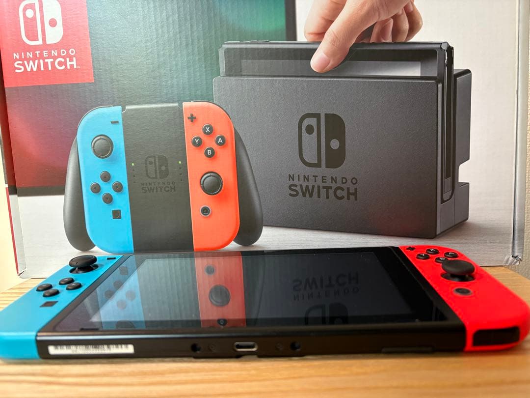 【SDカード付き】Nintendo Switch 本体 付属品＋カーバーケースも