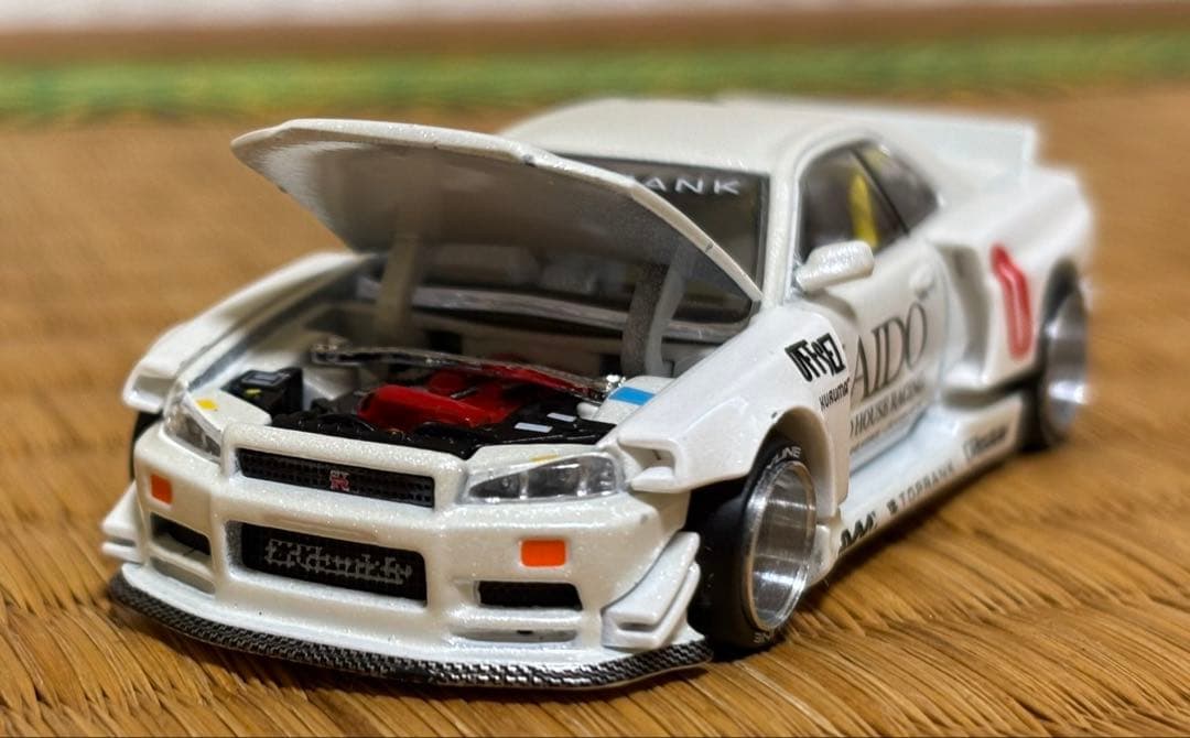 KAIDO HOUSE Nissan Skyline GT-R R34 ミニカー