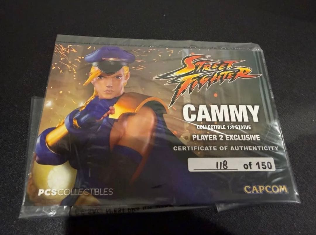 謹賀新年セール】カプコン キャミィ 青 海外製 1/4 フィギュア 中古