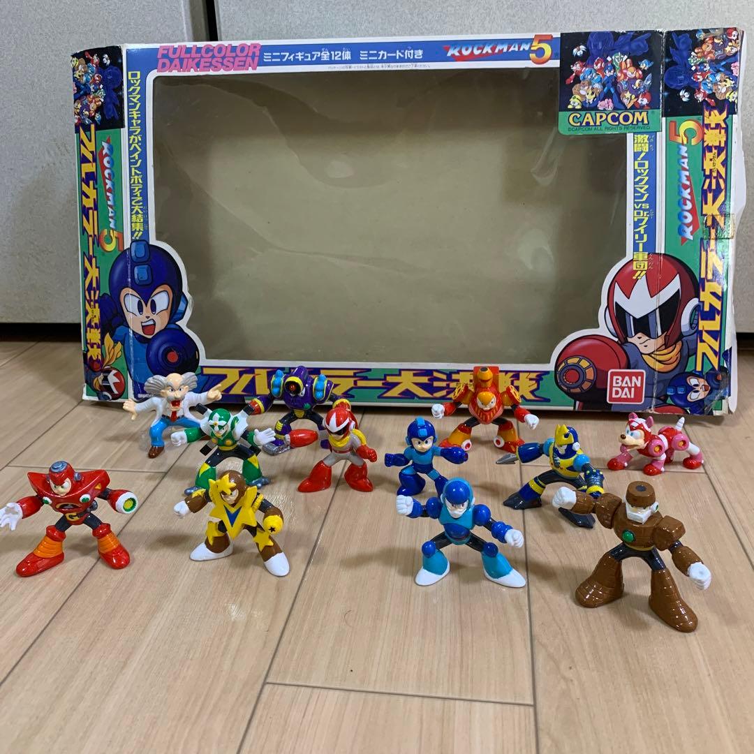 バンダイ ロックマン5 フィギュアセット 12体