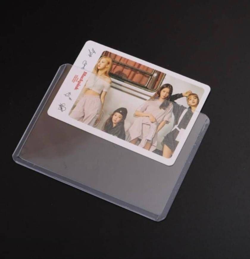 カードホルダー　トップローダー 100枚 透明　横入れ　硬貨　フィルム