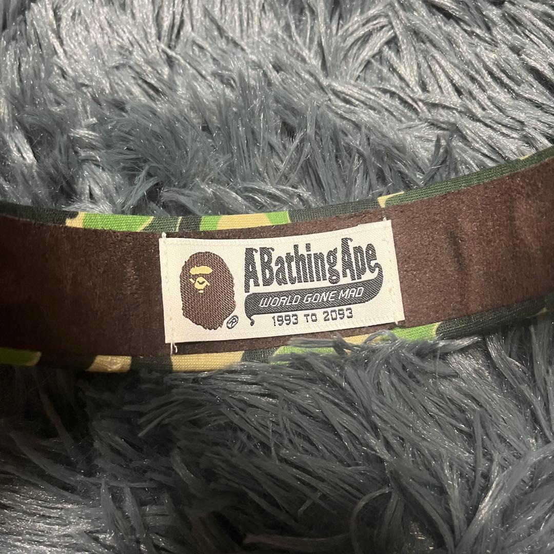 希少】アベイシングエイプ A Bathing Ape APE 迷彩 ヘアバンド