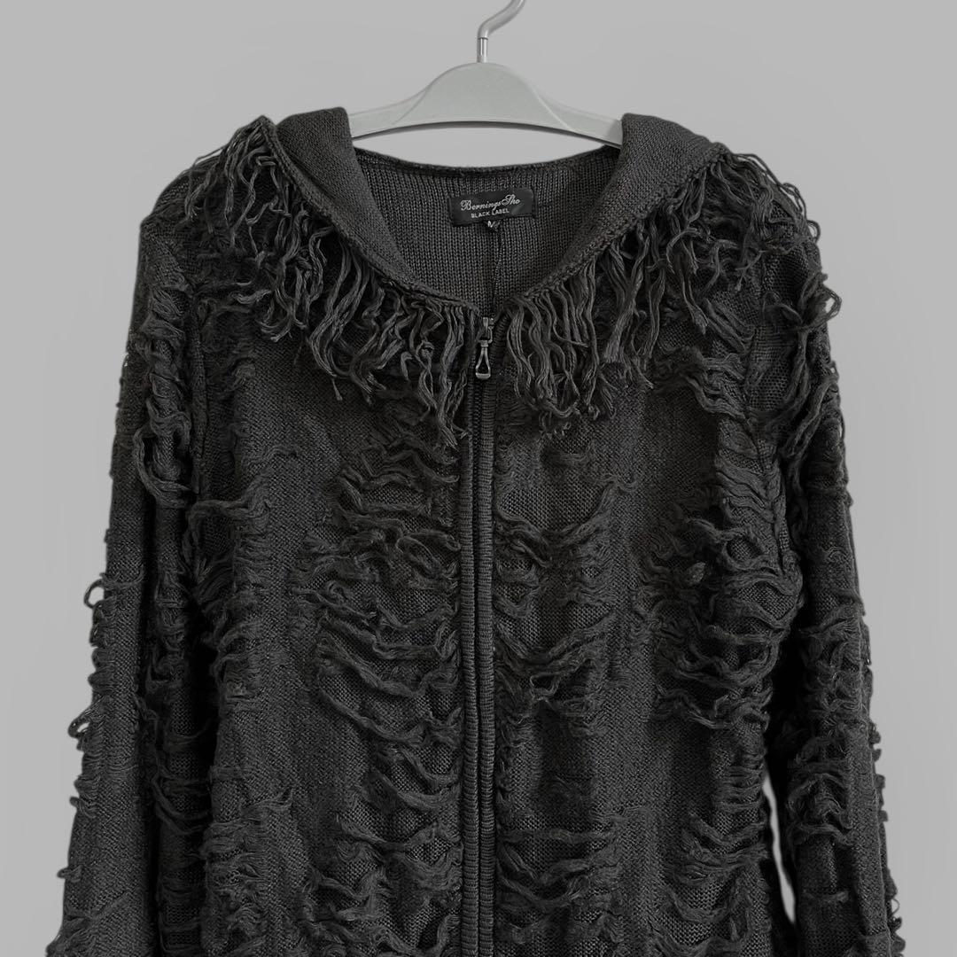 トップス 00s Bernings Sho Destroy Fringe Parka KH