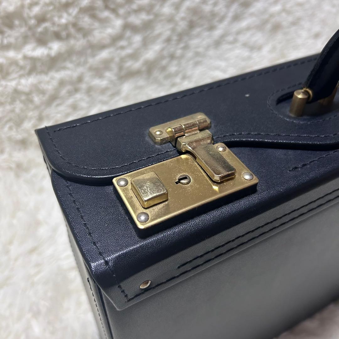 【極美品】J.C Hamilton ハミルトン パイロットケース 黒 レザー