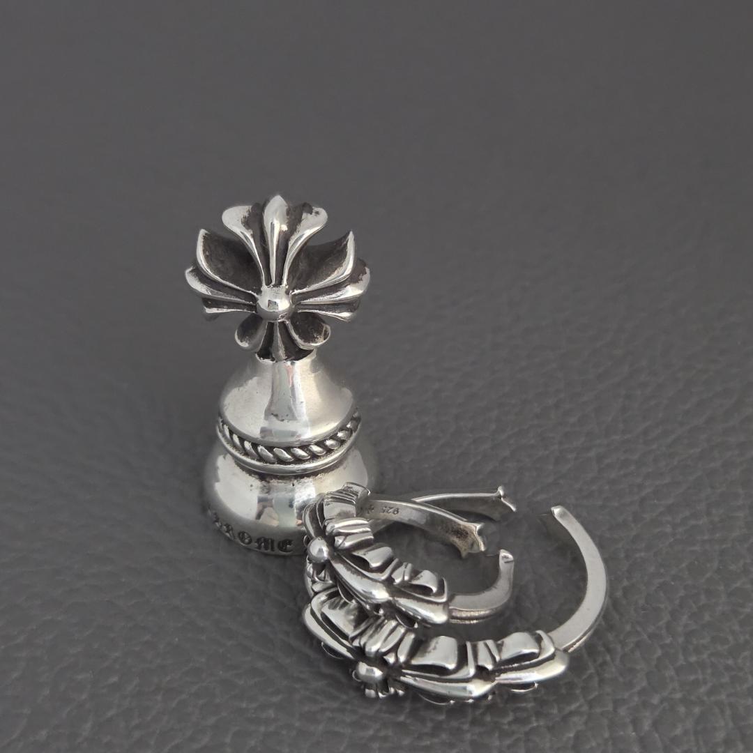 Chrome Hearts ベビークラシック ダブル フローラル クロス JP4