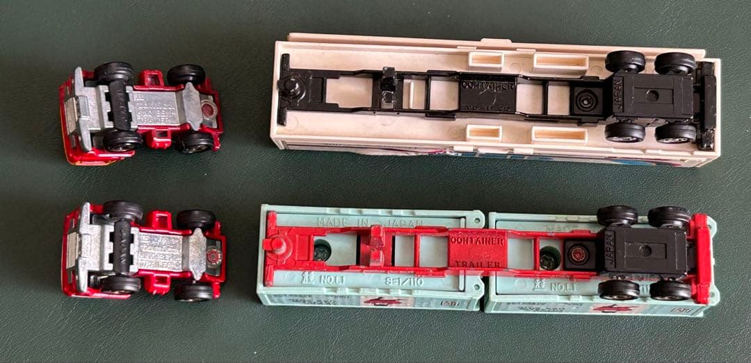 ロングトミカ トレーラー 2台セット