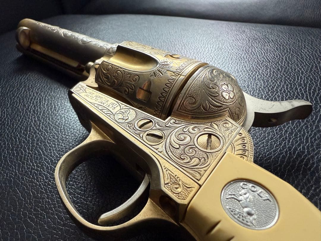 マルシン コルトSAA パットン将軍モデル SMGマーク 銃口閉 ジャンク品