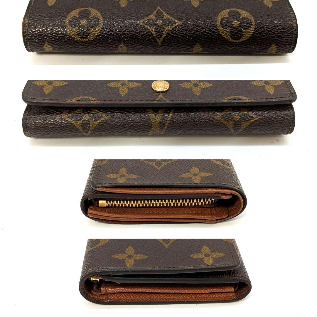 ルイヴィトン モノグラム ビエ トレゾール 折り財布 A51