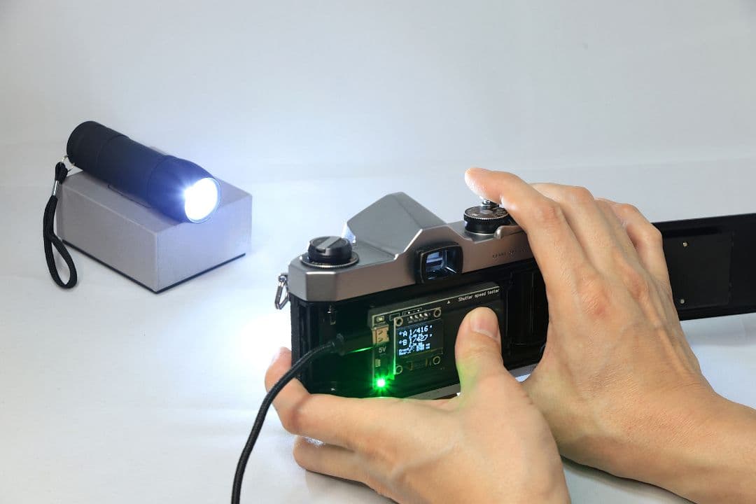 シャッタースピードテスターMini／フォーカルプレーン×35mmフイルム