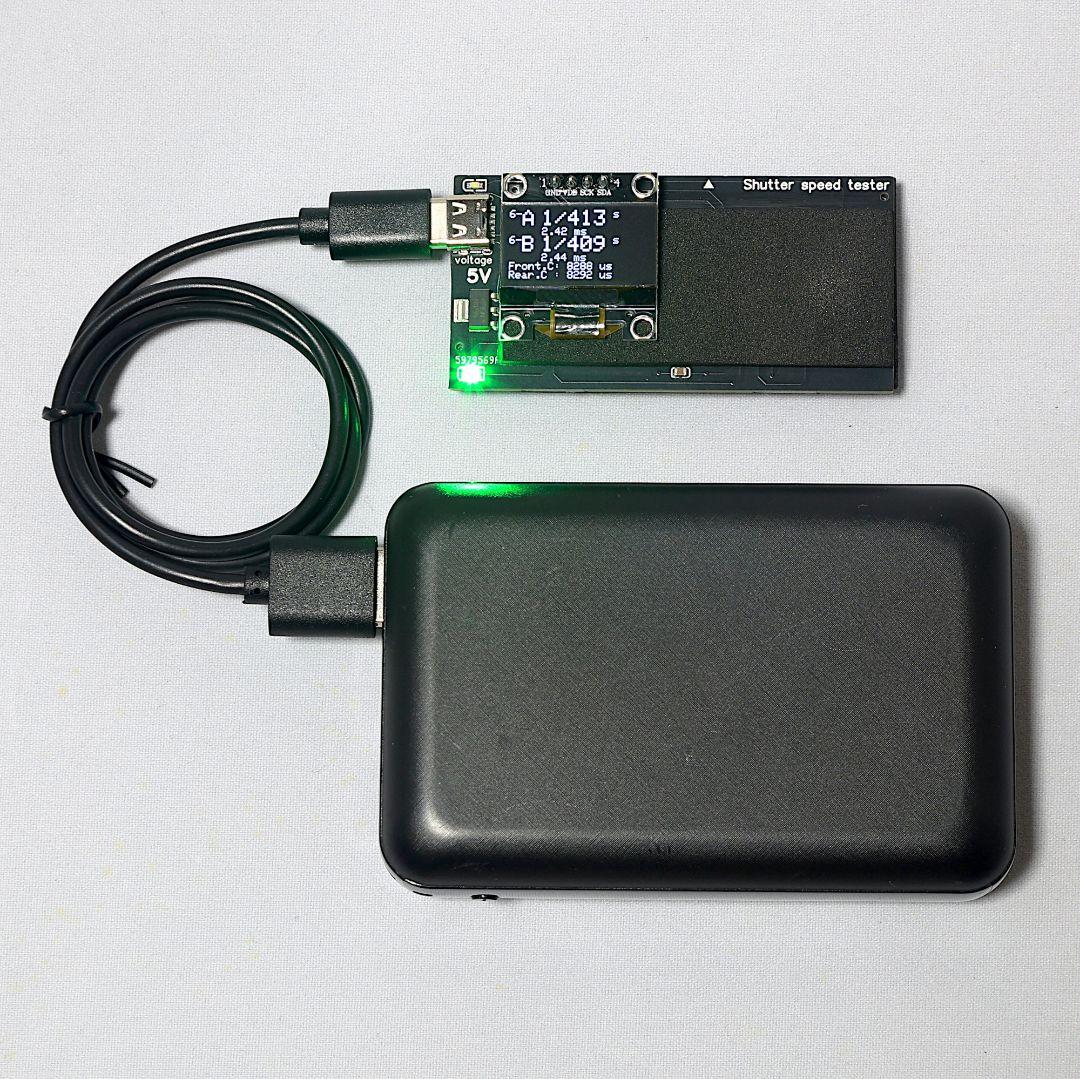 シャッタースピードテスターMini／フォーカルプレーン×35mmフイルム