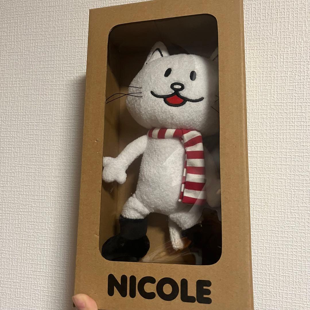 35廃盤　BUMP OF CHICKEN バンプ　ニコル ぬいぐるみ 白　未開封