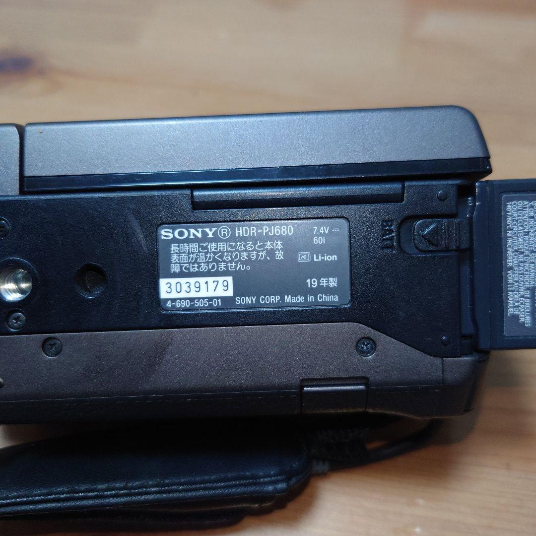 【動作確認済】SONY HDR-PJ680 ビデオカメラ本体