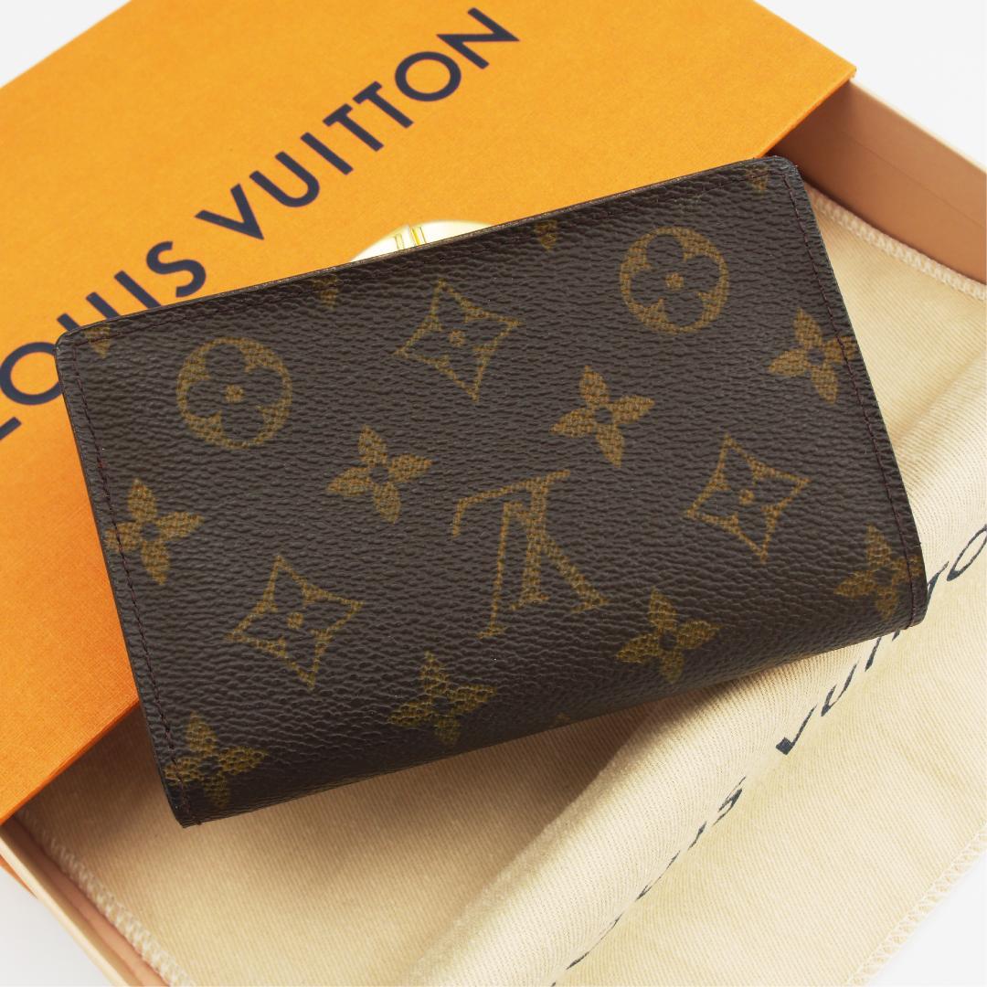 ルイヴィトン【極美品】モノグラムポルトフォイユヴィエノワがま口財布