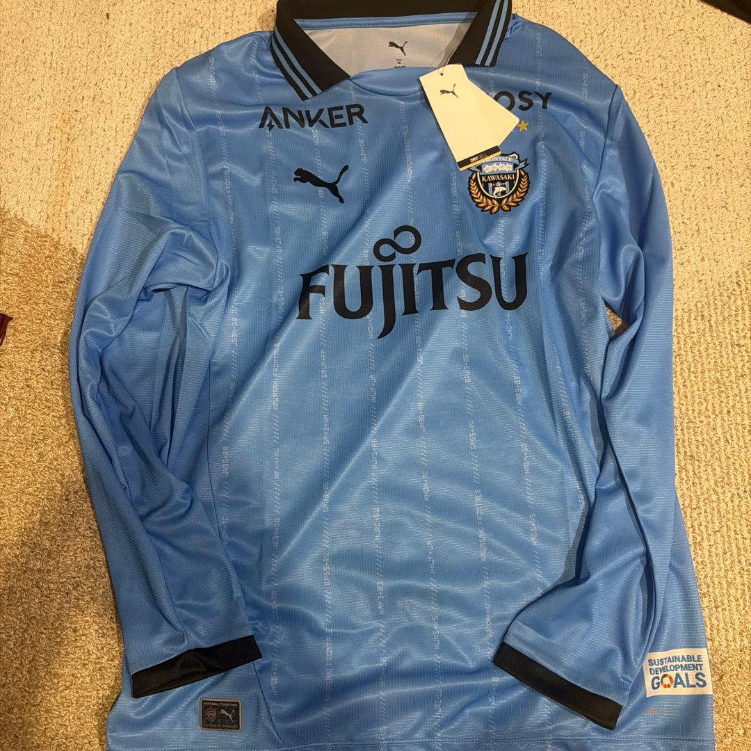 川崎フロンターレ 2025 長袖ユニフォーム 国内正規品X X L - メルカリ