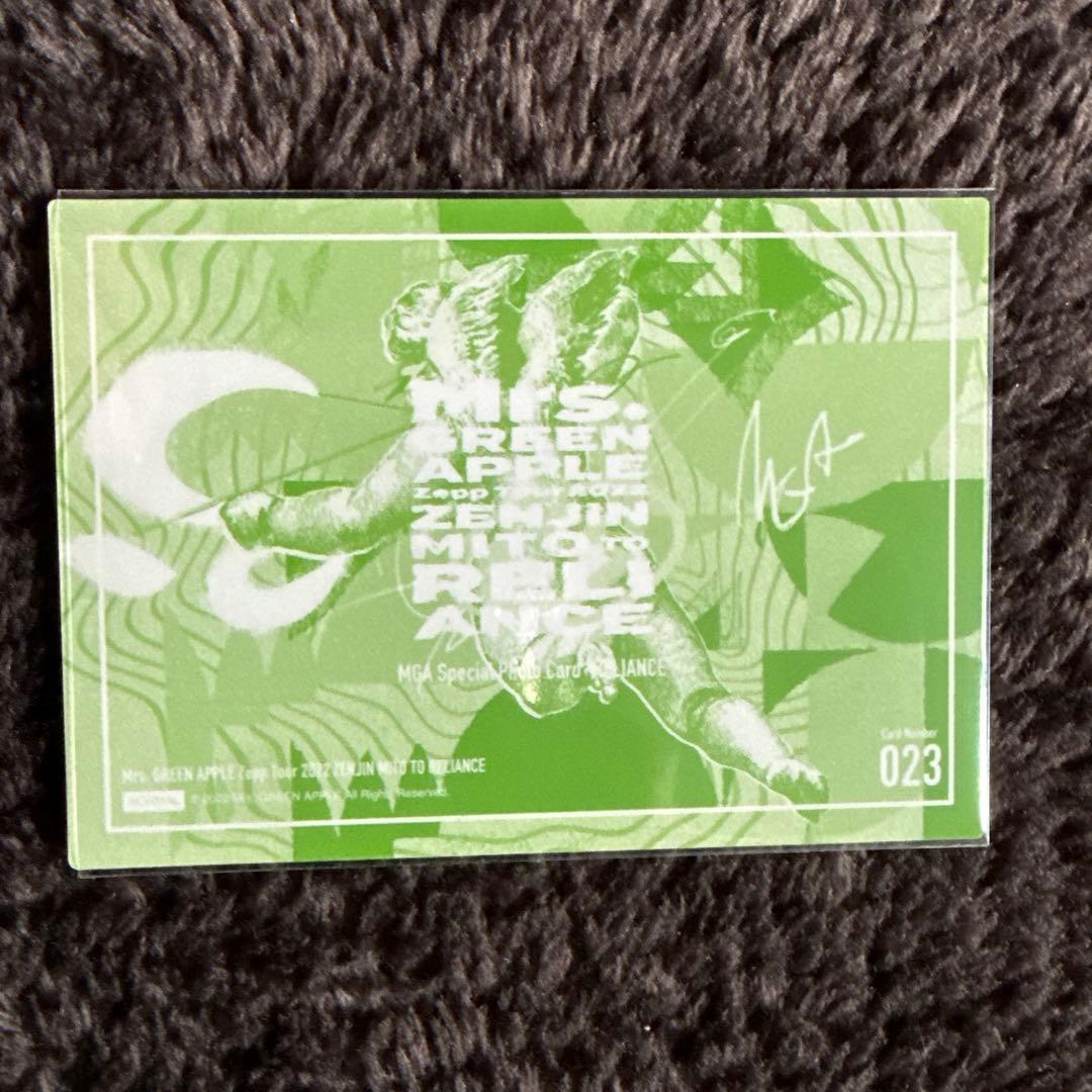 Mrs. GREEN APPLE フォトカ ゼンジン ミセス - メルカリ