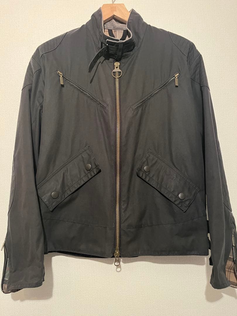 希少サンプル品】Barbour INTERNATIONAL BIKE JKT