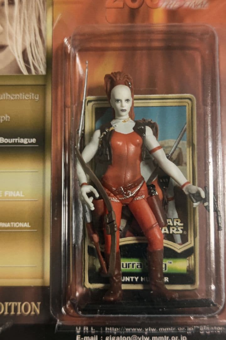 スターウォーズ　オーラ・シング　ミショーンバリアージュ　サイン入りフィギュア