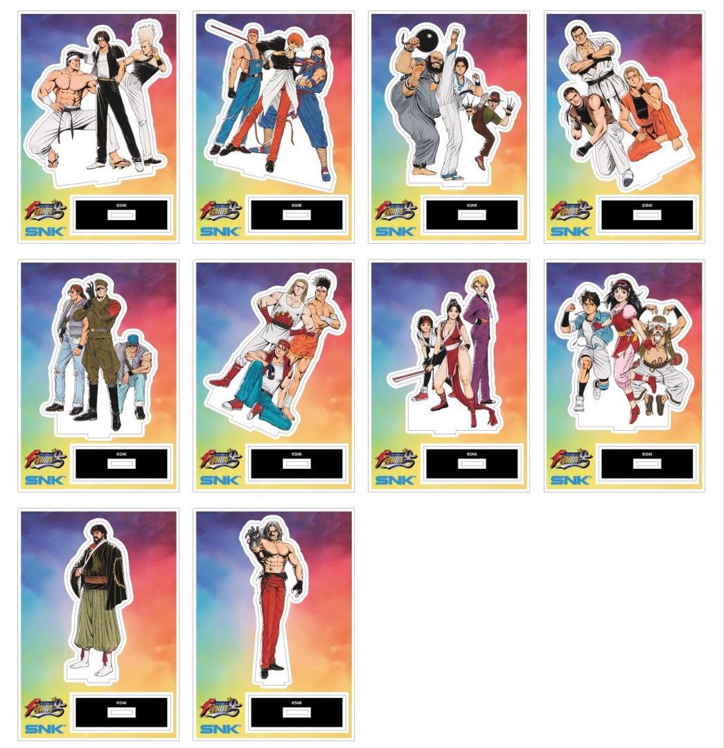 KOF'95 アクリルスタンド 全10種フルコンプセット KOF95 SNK