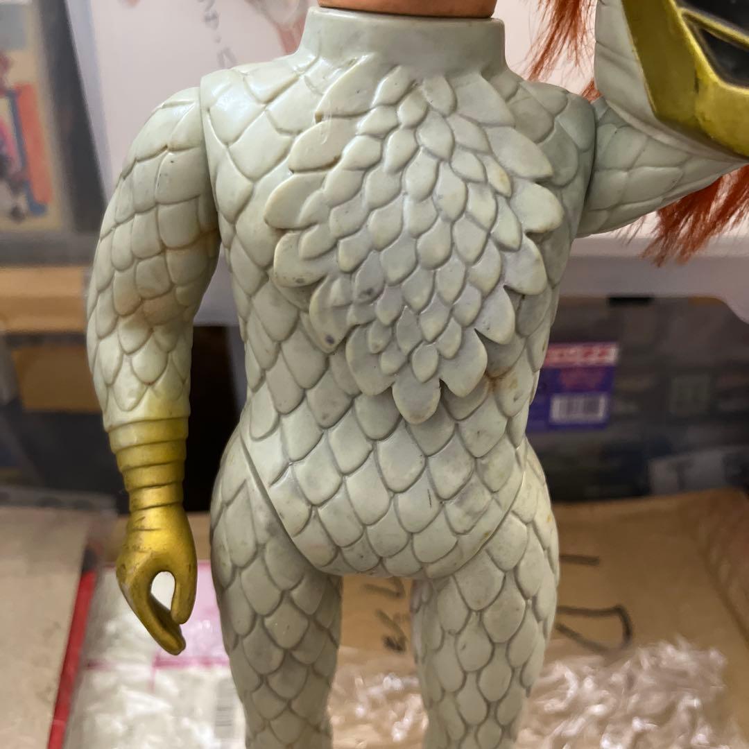 変身忍者嵐 ポピー POPY クリア スケルトン ソフビ レトロ 当時物 変身