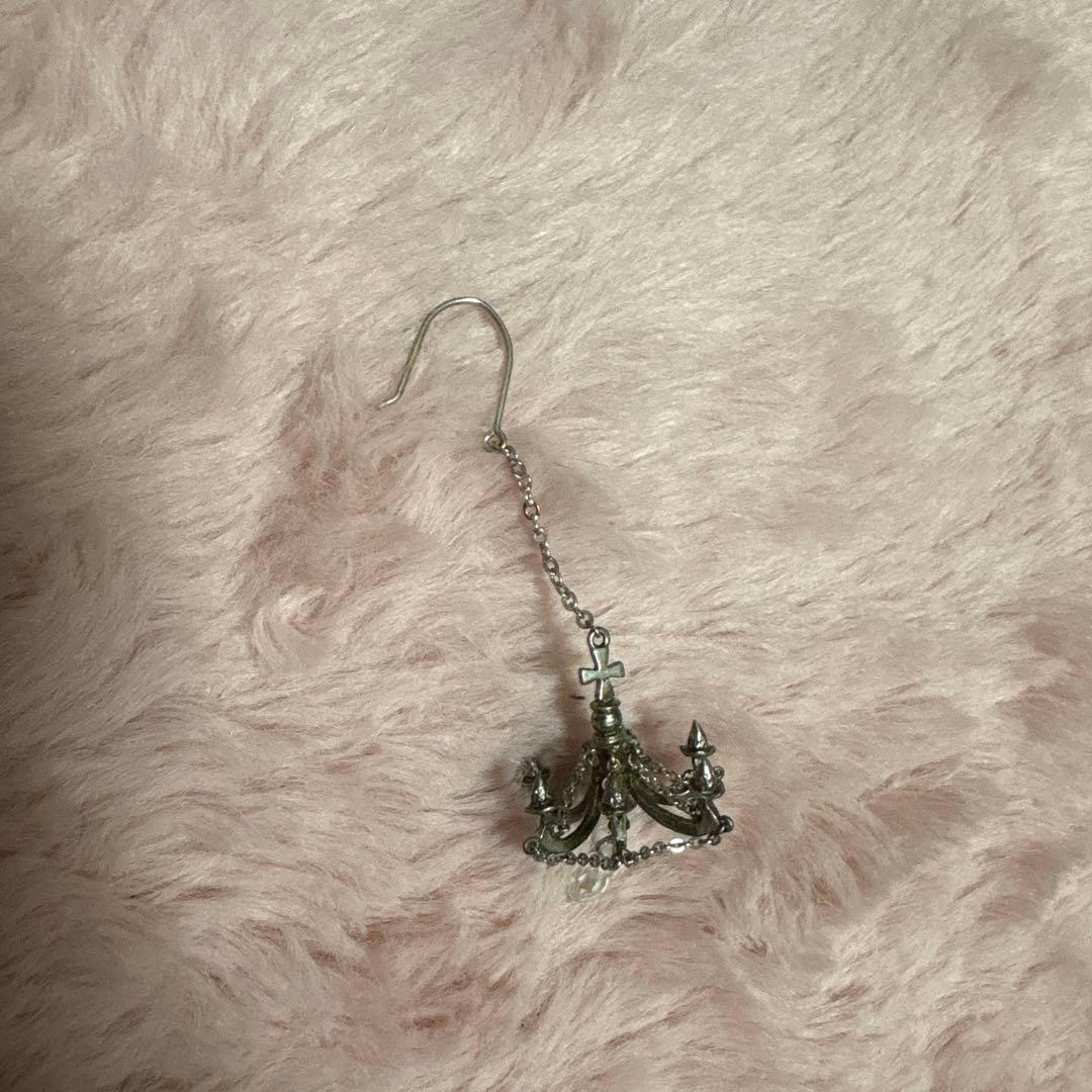 the GazettE シャンデリア型シルバーピアス(片耳)