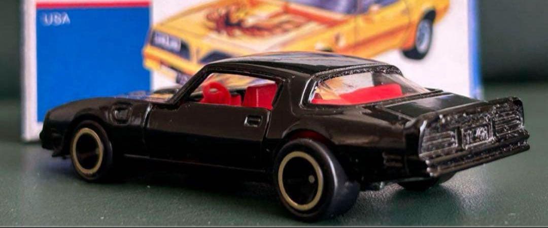 トミカ ポンティアック ファイアーバード トランザム 黒 輸出