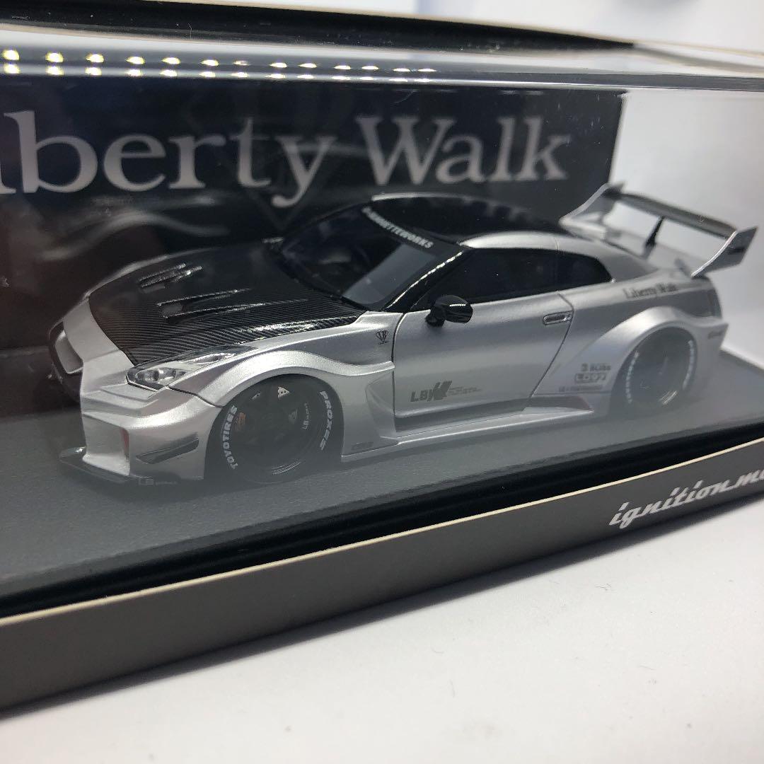 最終価格】イグニッションモデル1/43日産35GT-RR Silver
