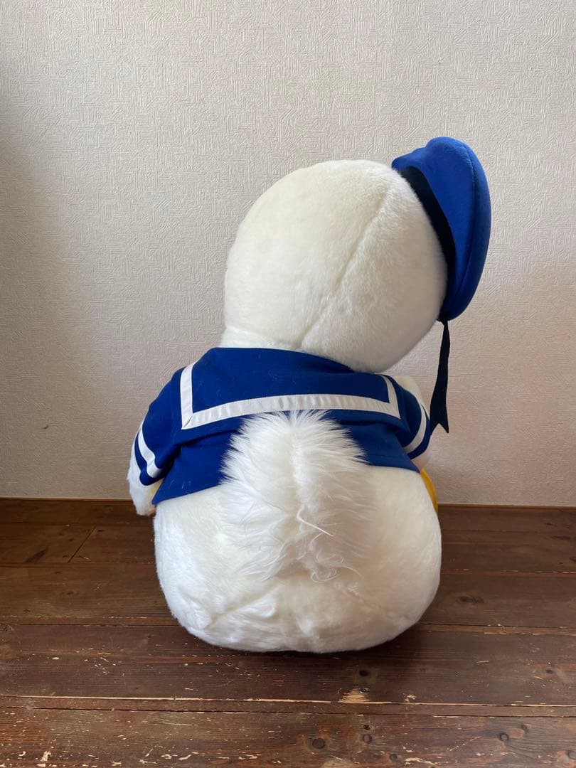 美品　特大　ドナルドダック　ぬいぐるみ　TDL 日本製　Donald Duck