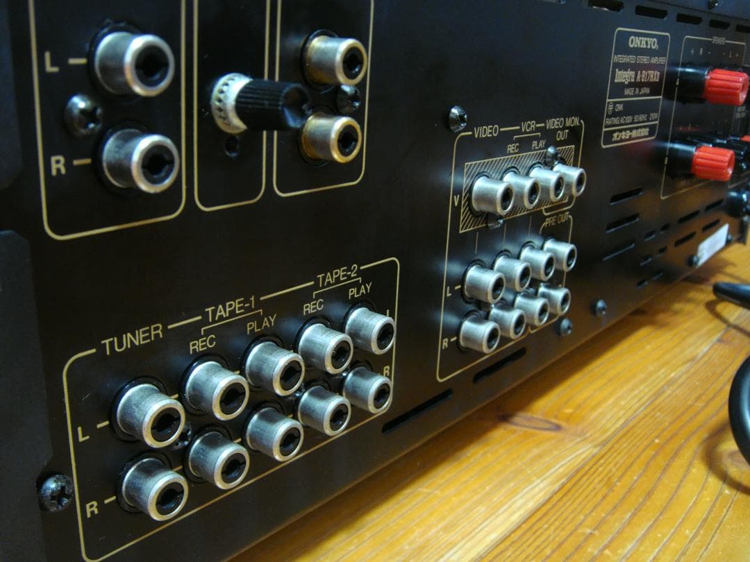 整備済 程度良 ONKYOオンキョー プリメインIntegra A-817RXⅡ - メルカリ