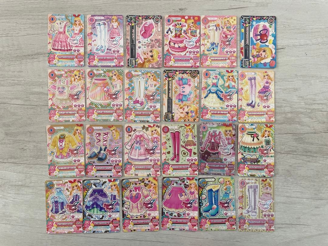 アイカツカード 星宮いちご エンジェリーシュガー まとめ売り24枚