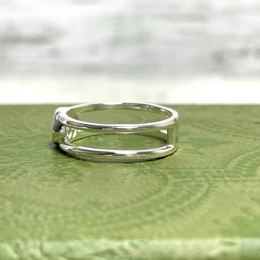 GUCCIグッチ インターロッキングGGリング　スリム　14号メンズ/レディース