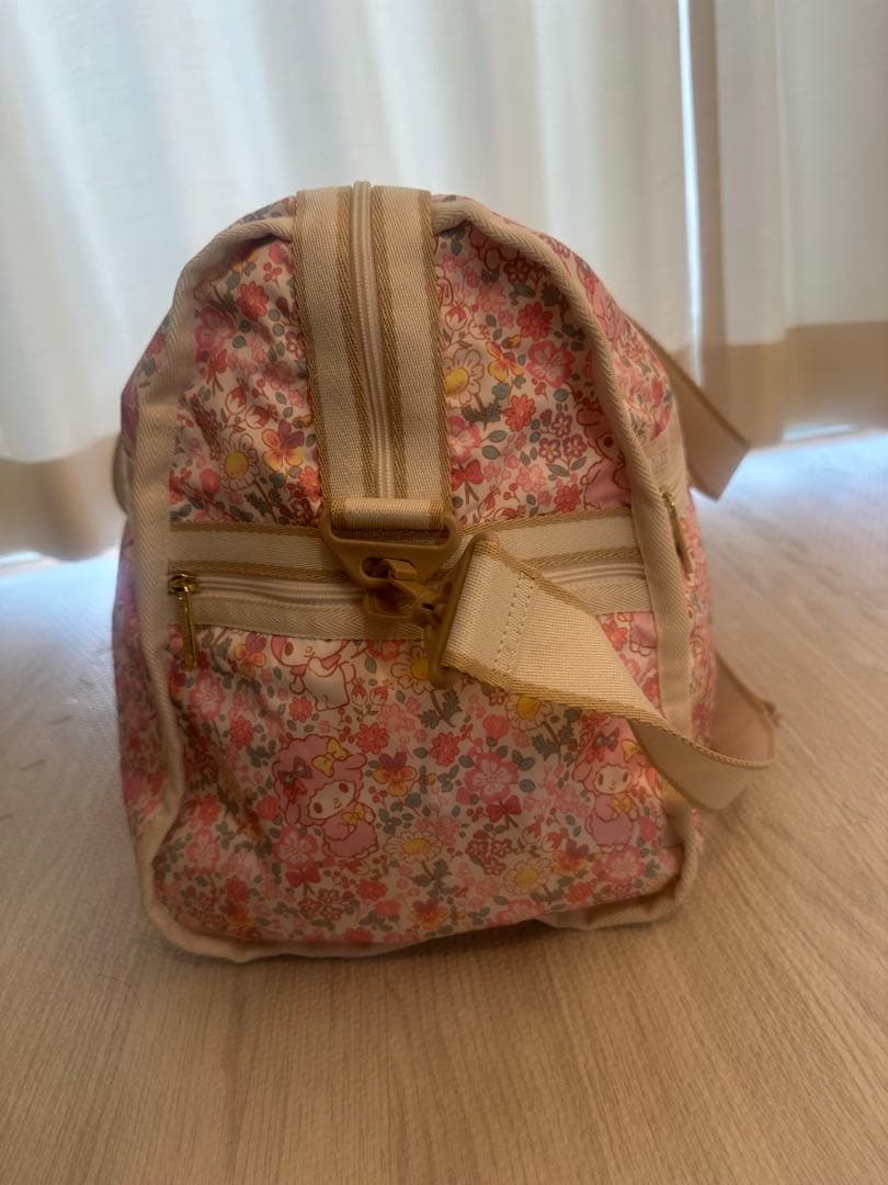 マイメロディ・シナモロール】ボストンバッグ(F ピンク): キッズ