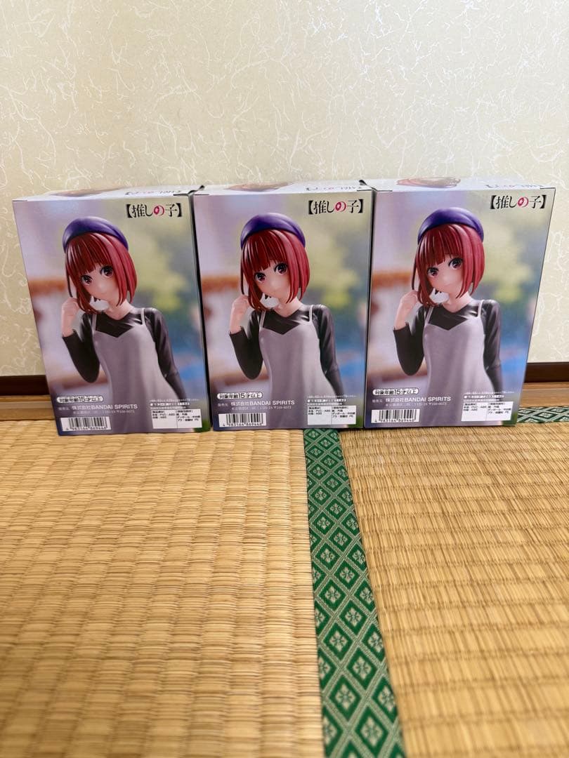 推しの子　MEMちょ・有馬かな・ルビー私服デートフィギュア　各３個×５種＝１５個