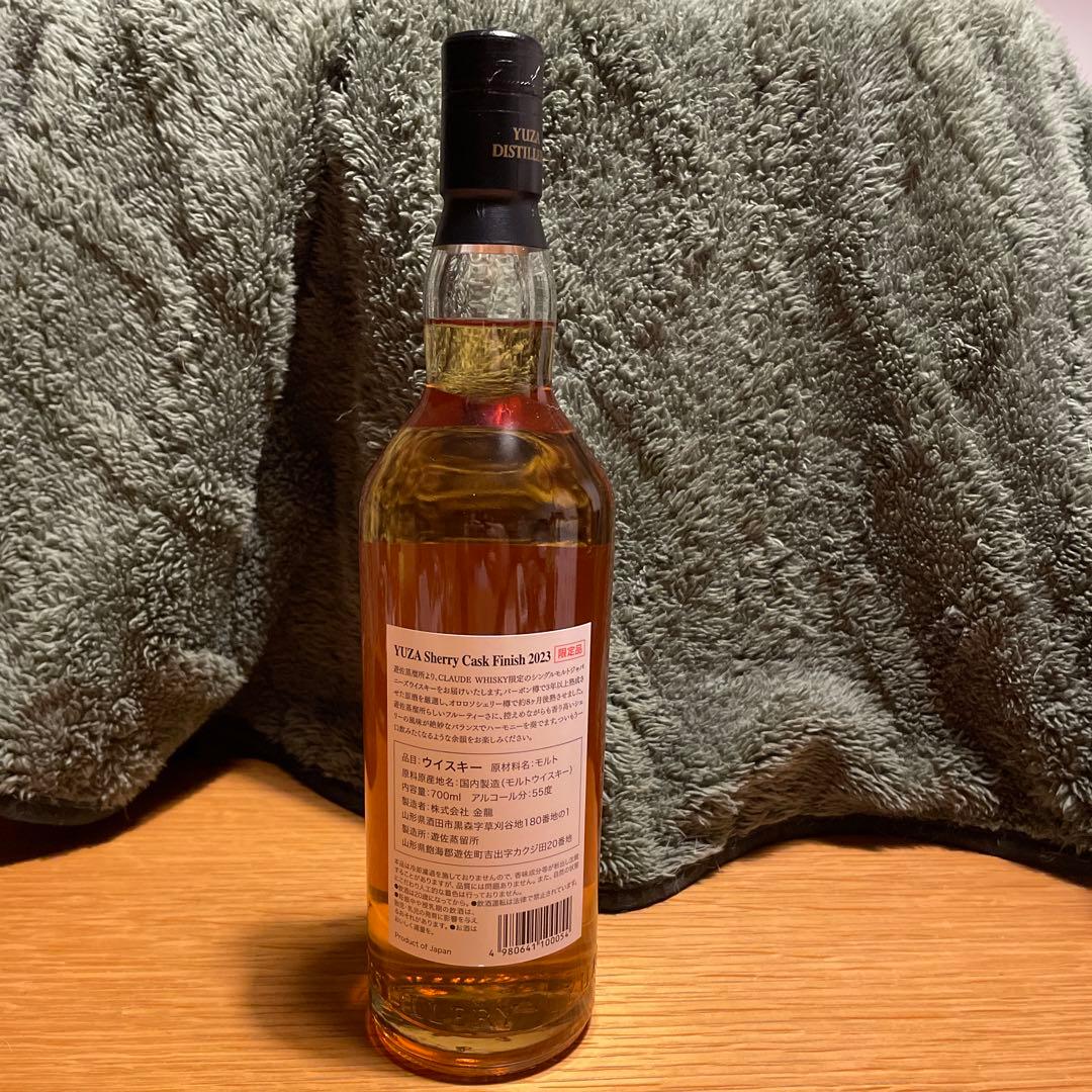 激レア】遊佐蒸留所 YUZA シェリーカスクフィニッシュ2023 【未開栓