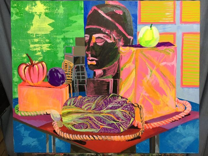 大月雄二郎 『約束』1995年作品 絵画