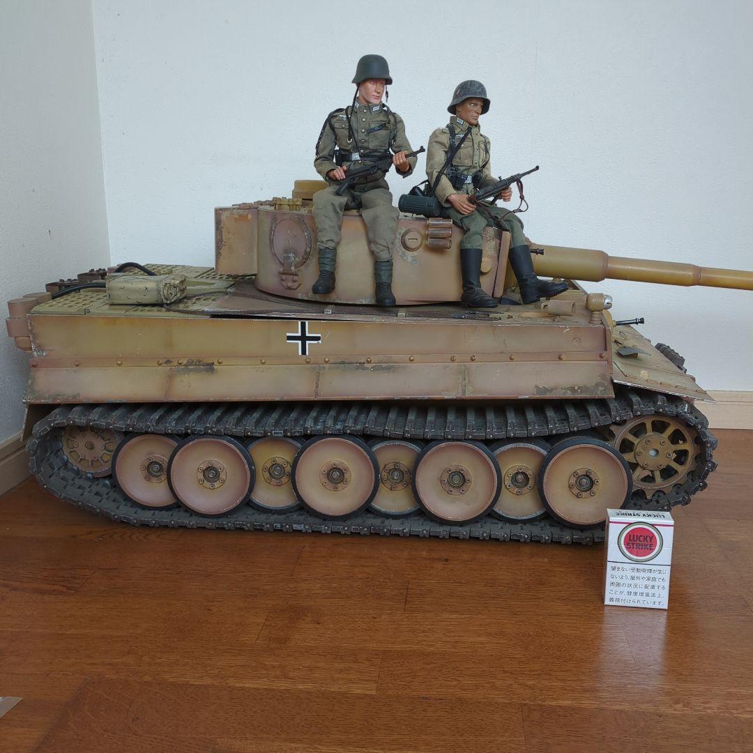 タイガー一型ドイツ戦車　金属製