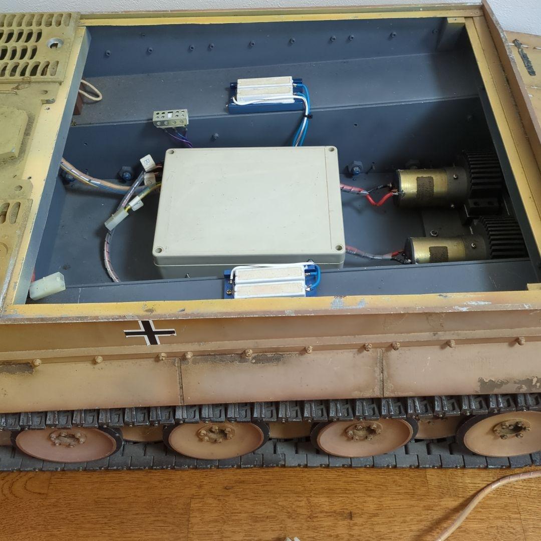 タイガー一型ドイツ戦車　金属製